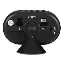 Автогодинник VST-7009V вольтметр, 2 термометри, фото 5
