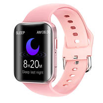 Smart Watch T68, температура тіла, голосовий виклик, pink, фото 2