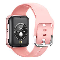 Smart Watch T68, температура тіла, голосовий виклик, pink, фото 2