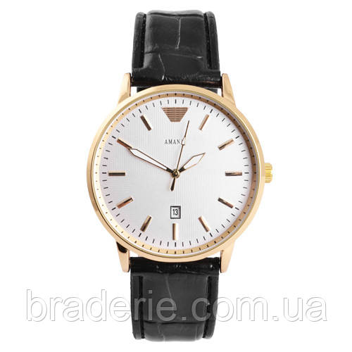 Годинник наручний 4297-1 Aman White G-Bk