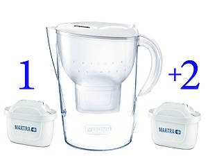 Фільтр-глечик Brita Marella XL Memo MX 3.5  ( 3 картриджа Maxtra+ Pure Performance ) Німеччина