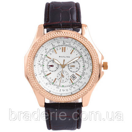 Годинник наручний 6098 Reitling White G-Br, фото 1