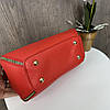 Жіноча міні сумочка на плече з ґудзиками, оригінальна сумка клатч для дівчат Червоний, фото 6