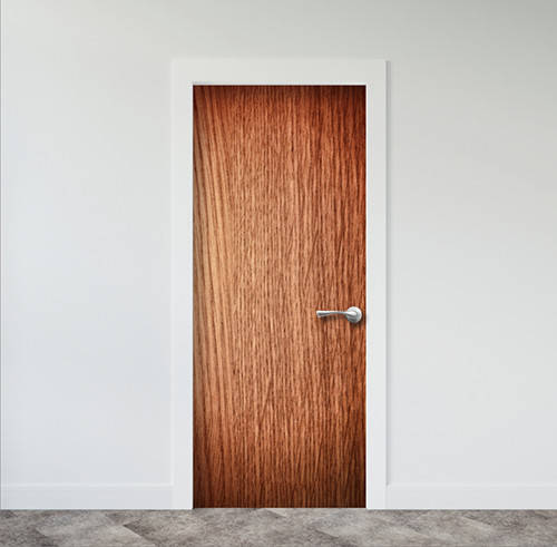 Интерьерная наклейка на двери (виниловая пленка самоклеющаяся ...