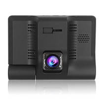 Автомобільний відеореєстратор C9, LCD 4", WDR, 1080P Full HD, 3 камери, фото 3