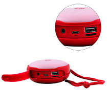Bluetooth-колонка TG607, speakerphone, радио, red, фото 6