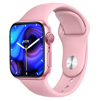 Smart Watch AK99, 44 mm Aluminium, голосовий виклик, pink, фото 3