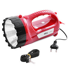 Ліхтар переносний Luxury 2820, 1W+15LED, ст. акумулятор, ЗП 220V, фото 4