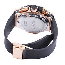 Годинник наручний механічний 16 Hudlot чоловічий, фото 5