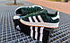 Чоловічі Кросівки Adidas Campus Green White 40-41-42-43-44-45, фото 3