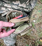 Тактична сумка на пояс, підсумок, органайзер Піксель койот D3-PRM-5.solve, фото 4