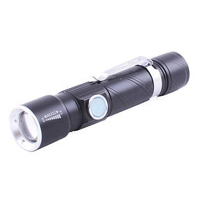 Ліхтар Police 802-T6, 1х18650, затискач, zoom, ЗП microUSB, Box, фото 3