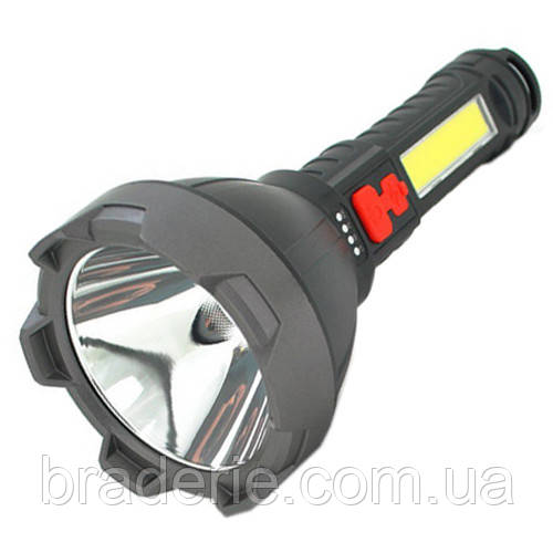 Ліхтар ZJ-05-OSL+COB, Li-Ion акумулятор, ЗП microUSB, Box
