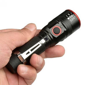 Ліхтар BL-736A/749-T6, 1х18650, затискач, zoom, ЗП microUSB, Box, фото 3