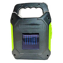 Ліхтар переносний JY-978D-LED+12COB, power bank, Li-Ion акум., сонячна батарея, ЗП microUSB, Box, фото 4