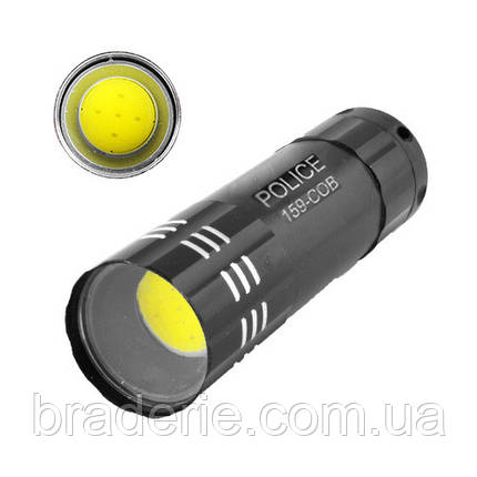 Ліхтар Police 159-COB, 3хААA, фото 1