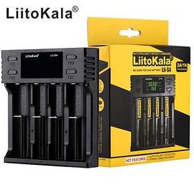 Зарядний пристрій LiitoKala Lii-S4, 4X-18650, 26650, ААА Li-Ion, LiFePO4, NiMH, ОРИгінал