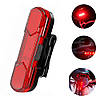 Велоліхтар BSK-HY027-XPG, STOP-5SMD (red), Li-Ion акум., ЗП microUSB, Box, фото 7