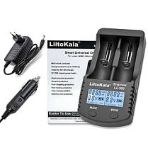 Зарядное устройство LiitoKala Lii-300, 2хAA/ AAA/ 26650/ 22650/ 18650/ 17670/ 18500/ 18350/ 17500/ 17335/, фото 2