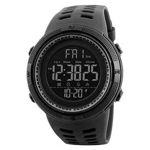 Годинник наручний 1251BK SKMEI, BLACK, фото 1
