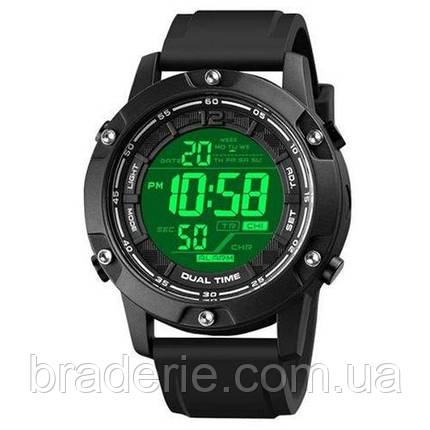 Годинники наручні 1762BK SKMEI, BLACK, 10 АТМ, фото 2