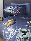 Постільна білизна First Choice 3D Satin 160×220 Space, фото 2