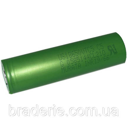 Акумулятор 18650, Sony/Murata Li-ion, 2600 mAh, 3.7 V (US18650 VTC5) (35A) високотоковий, ОРИГИНАЛ, фото 1