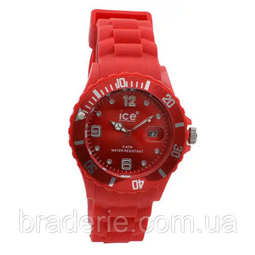 Годинник наручний 7980 Дитячий watch (айс) календар, red