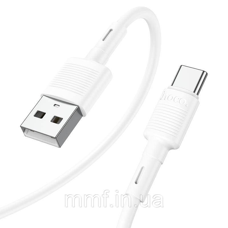 Кабель HOCO X83 Type-C Victory charging data cable /white