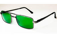 Универсальные очки с зеленой глаукомной линзой