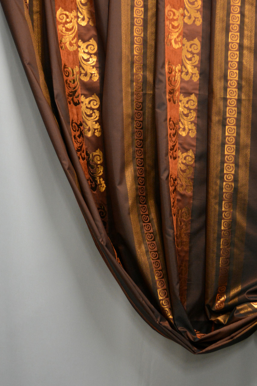 Штора тафта 7321 Коричневий, фото 1