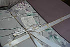 Постільна білизна First Choice Cotton Satin 160 х 220 см сімейний Wisteria Lilac, фото 4
