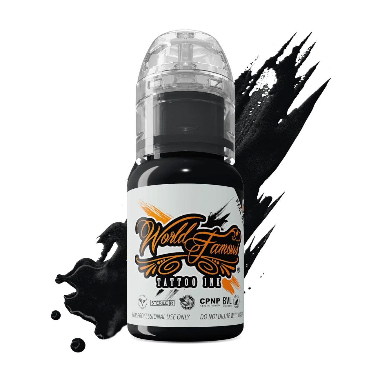 Фарба для тату World Famous Ink Blackout, 30 мл