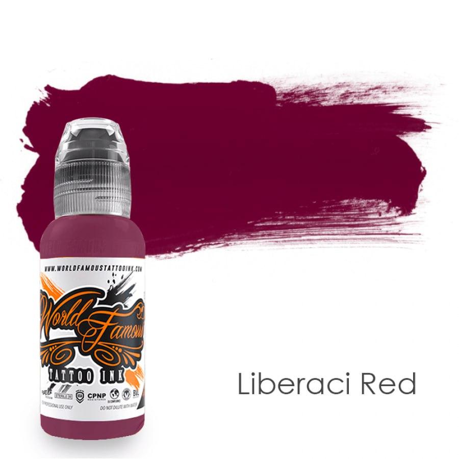 Фарба для тату World Famous Ink Liberachi Red, 30 мл