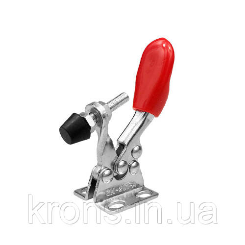 Притискач горизонтальний столярний шарнірно-важільний 201А 27 кг, фото 1