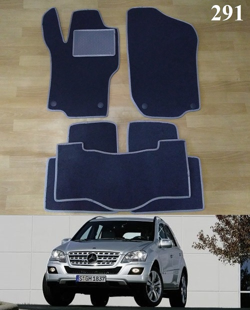 Ворсові килимки на Mercedes ML-Class W164 '05-11