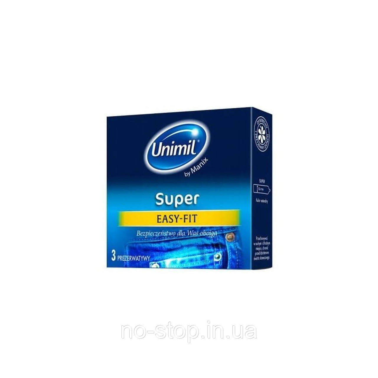 Презервативи UNIMIL BOX 3 SUPER, фото 1