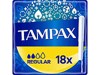 Тампоны женские 18шт с аппликатором Regular ТМ Tampax BP