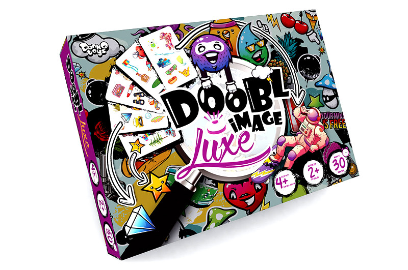 Детская развлекательная настольная игра Дубль DOOBL IMAGE Luxe Danko Toys - фото 1 - id-p1951450737