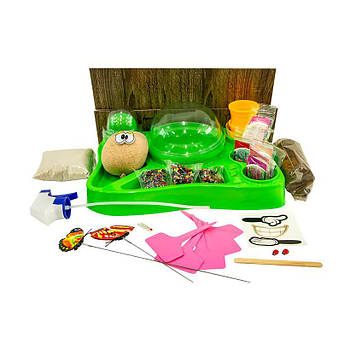 Набір для вирощування рослин HOME FLORARIUM HFL-01-01 ДТ-СО-16-03 ботанічний сад для дому