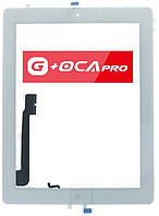 Тачскрин сенсор iPad 4 белый полный комплект оригинал G+OCA PRo