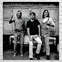 Плакат "Нирвана, Курт Кобейн, Nirvana", 60×60см