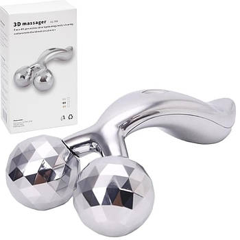 Портативний масажер 3D для обличчя та тіла 16,5*9*5 см AL-206 пластиковий