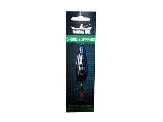 Блешня риболовна (блесна для риболовлі) IVA 15 gr 01 615-15-01 ТМ FISHING ROI FG, фото 1