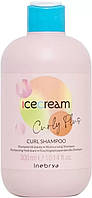 Шампунь для вьющихся волос Inebrya Ice Cream Curly Plus Curl Shampoo 300 мл.