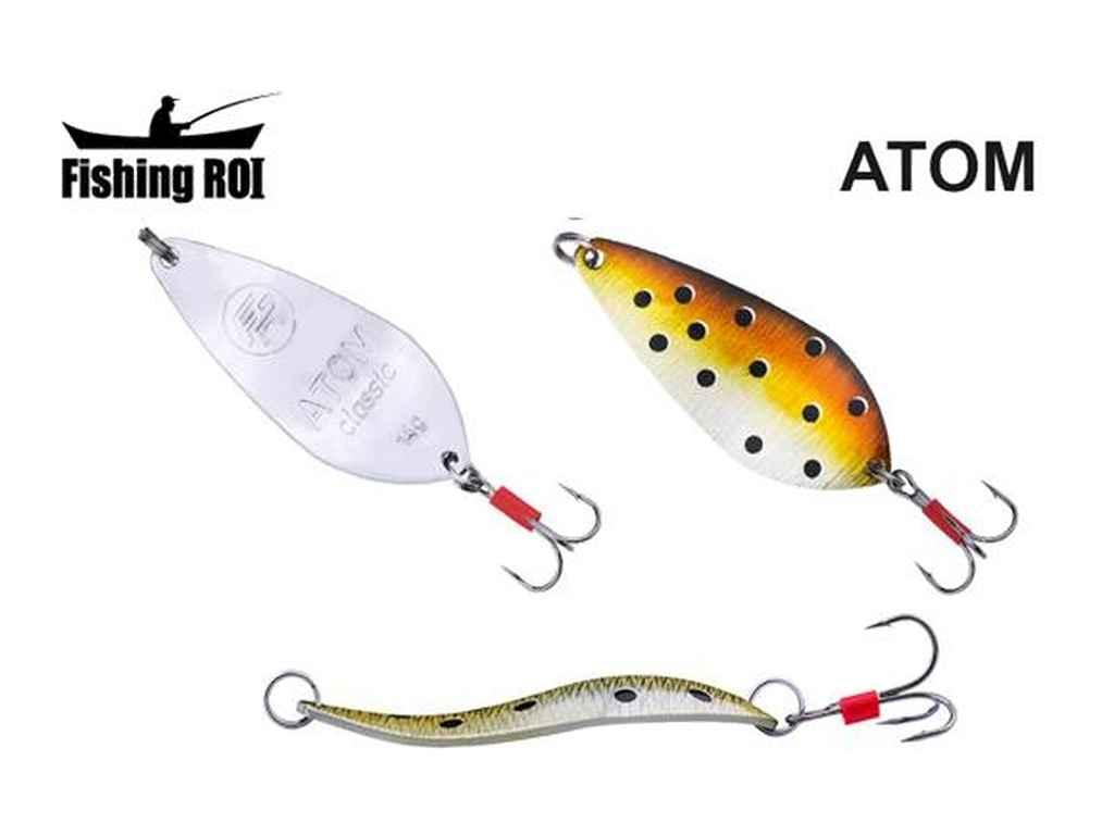 Блешня риболовна (блесна для риболовлі) Atom classic 14г 012 615-03-14-012 ТМ FISHING ROI FG