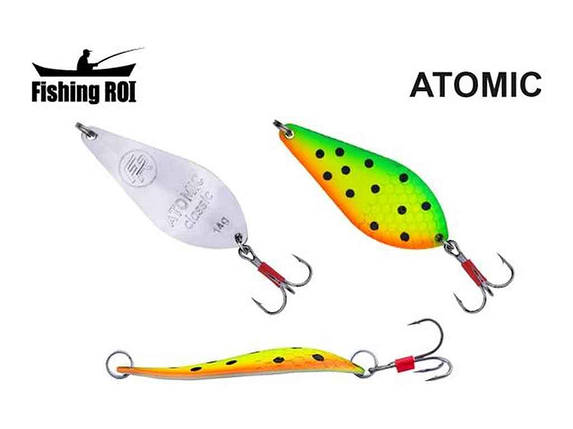 Блешня риболовна Atom classic 14г 013 615-04-14-013 ТМ FISHING ROI FG, фото 1