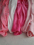 Набір бавовняного велюру рожева палітра, фото 3