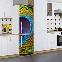 Самофиксирующаяся наклейка на холодильник магнитная, 180 х 60 см, Лицевая