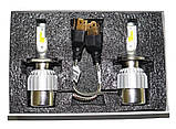 Автомобільні світлодіодні LED COB лампи RIAS C6 H4 36W 3800K (4_00035), фото 6